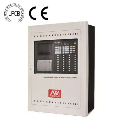 LPCB Approved Addressable 8 zone fire alarm panel control system